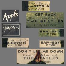 yu060 061 Get Back ⁄ Don't Let Me Down ⁄ SAP 8279 -BEATLES DISCOGRAPHY YUGOSLAVIA - pic 9