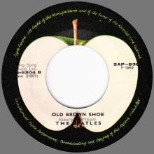 yu070 071 The Ballad Of John And Yoko ⁄ Old Brown Shoe ⁄ SAP 8304 -BEATLES DISCOGRAPHY YUGOSLAVIA - pic 6