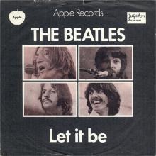 yu100 Let It Be ⁄ You Know My Name ⁄ SAP 8361  -BEATLES DISCOGRAPHY YUGOSLAVIA - pic 1