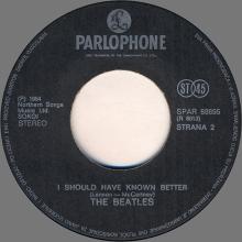 yu200 Yesterday ⁄ I Should Have Known Better ⁄ SPAR 88895 - R 6013  -BEATLES DISCOGRAPHY YUGOSLAVIA - pic 9