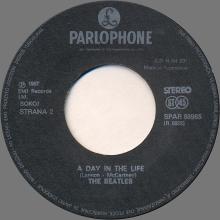 yu250 Sgt Peppers Lonely Hearts Club Band ⁄ With A Little Help From My Friends ⁄ A Day In The Life ⁄ SPAR 88985 - R 6022 - pic 5