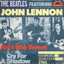 yu300 Ain't She Sweet ⁄ Cry For A Shadow ⁄ Polydor 2042 263 - pic 1